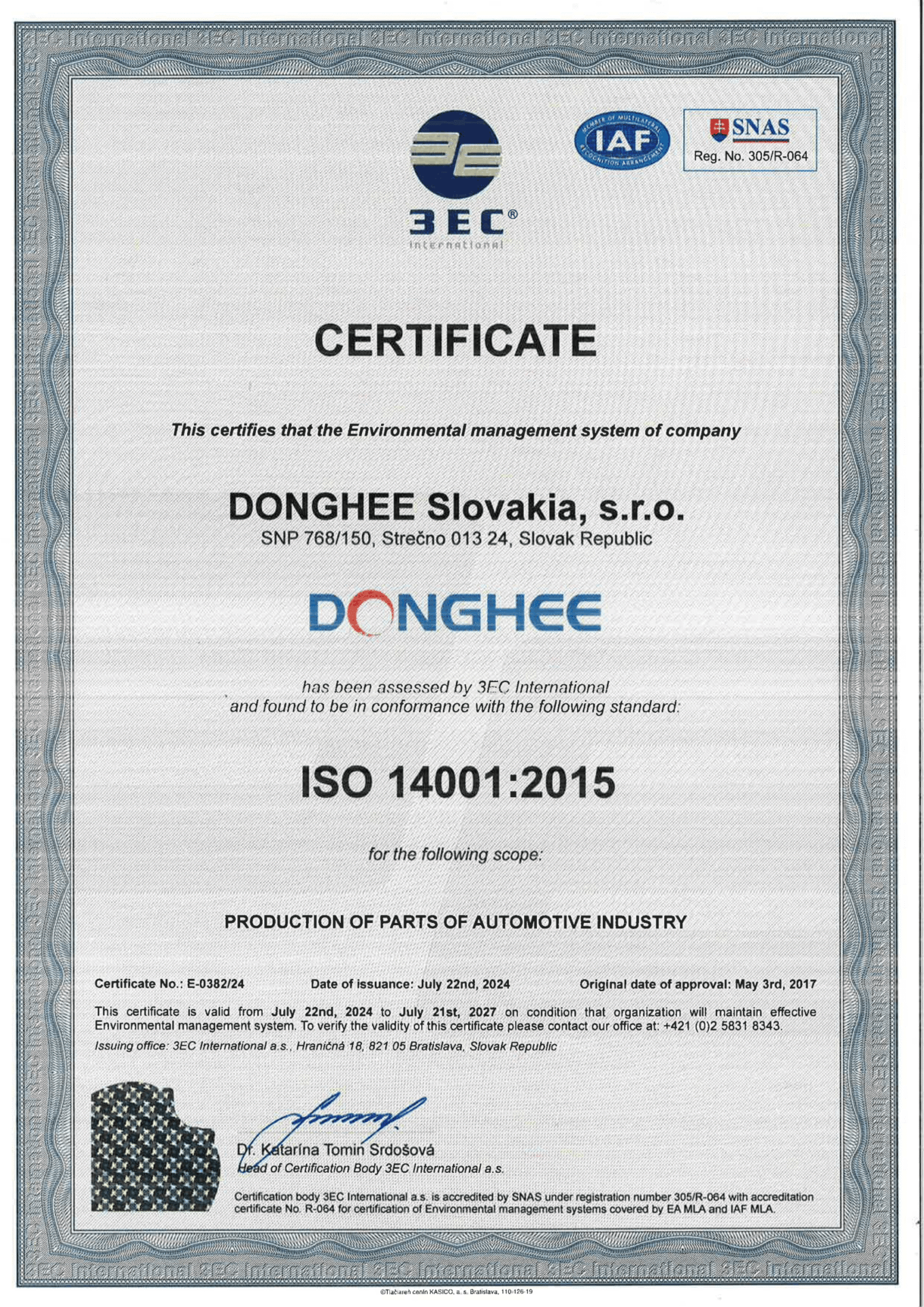 certifikát iso 140001 en 1